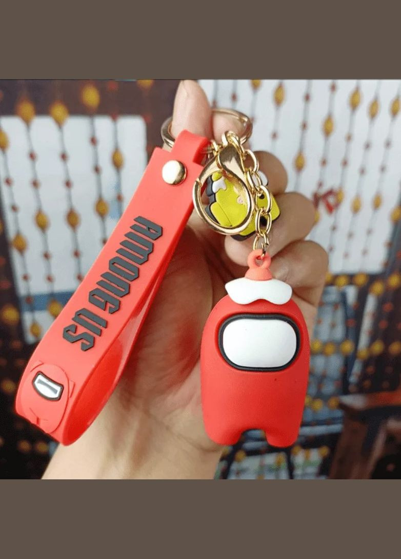 Амонг Ас брелок Among Us на рюкзак, ключи детский 5 см Shantou (304547735)