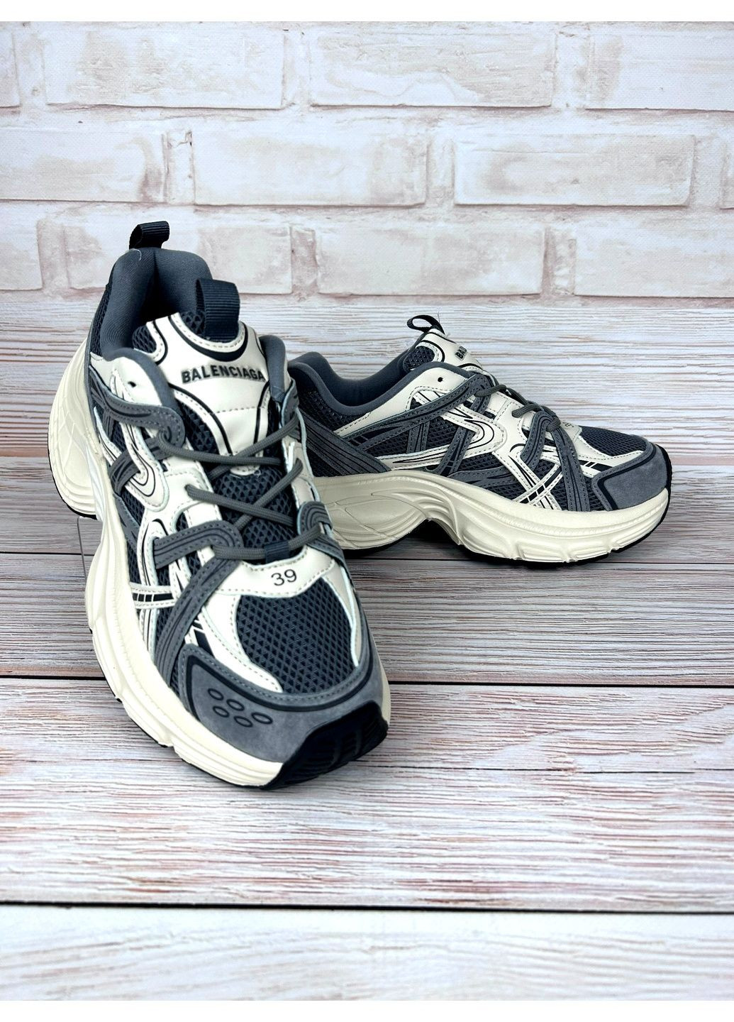 Жіночі кросівки з текстилю повсякденні Classica сірі демісезони (361970586)