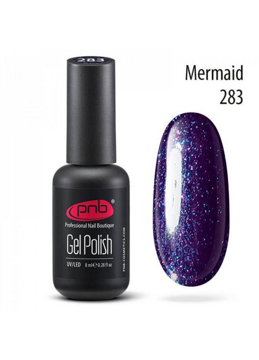 Гель-лак 283 Mermaid, 8 мл PNB (351581997)