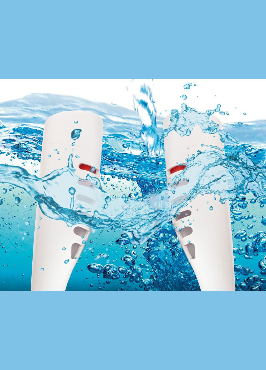 Маска для плавання S/M 5.0 Double Повнолицева панорамна Снорклінг Маска на все обличчя для купання пірнання 4 клапани VelaSport (273422129)