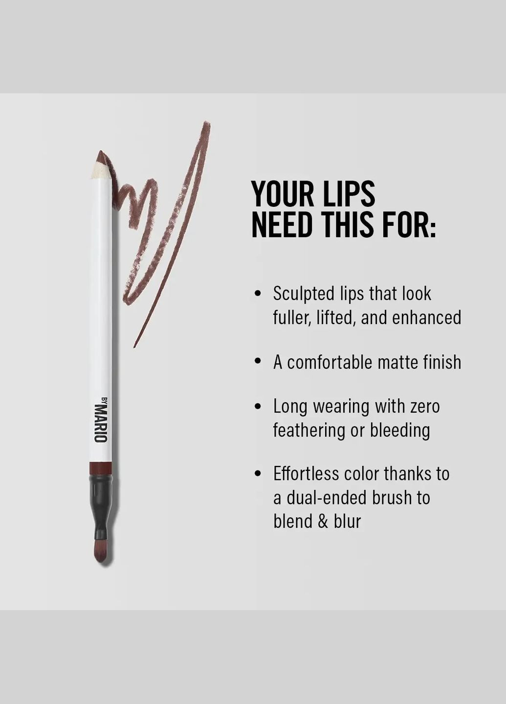 Олівець для губ "DANIEL" Ultra Suede® Sculpting Lip Pencil MAKEUP BY MARIO (337512729)