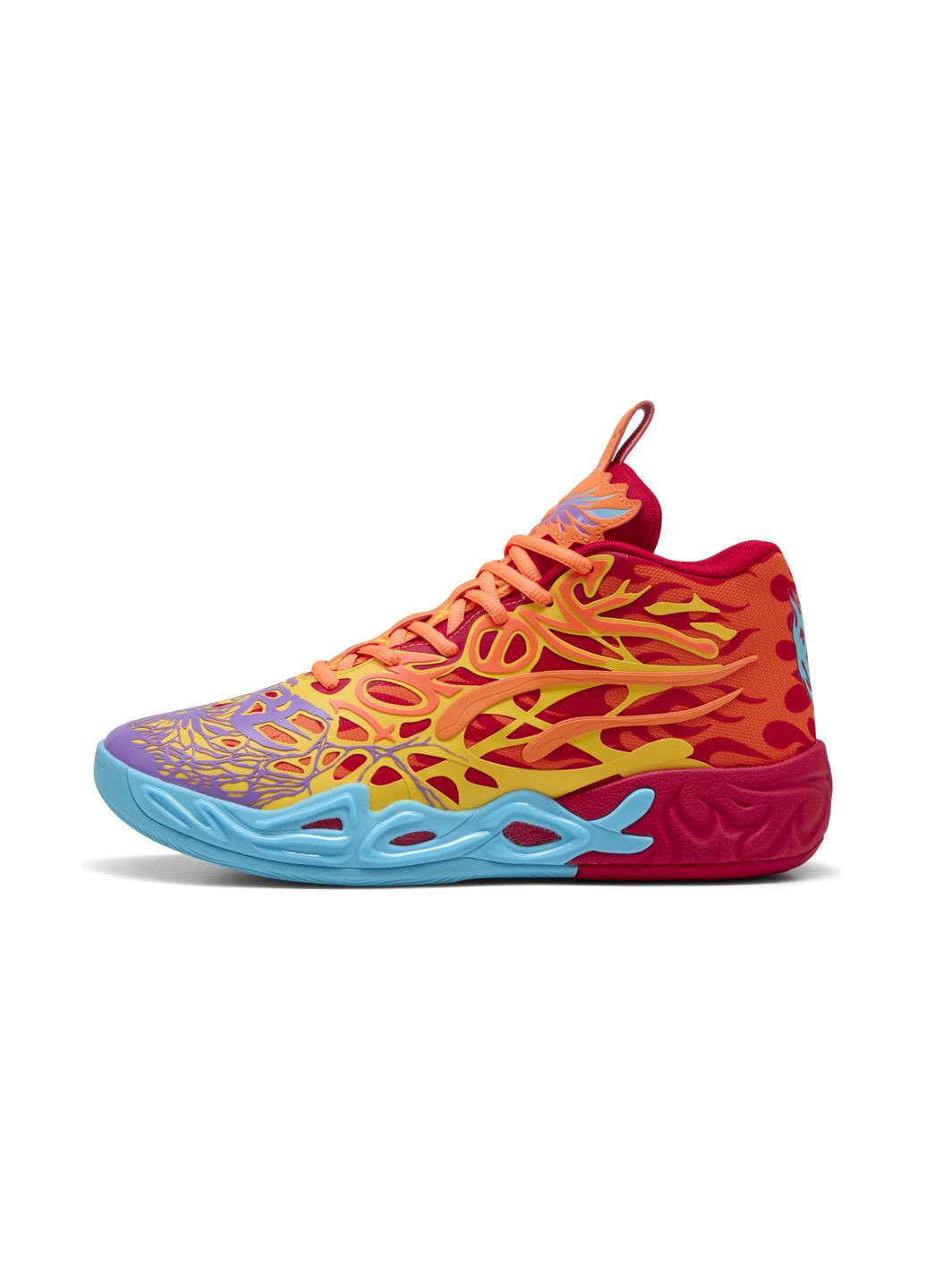 Красные всесезонные кроссовки mb.04 phoenix basketball shoes unisex Puma