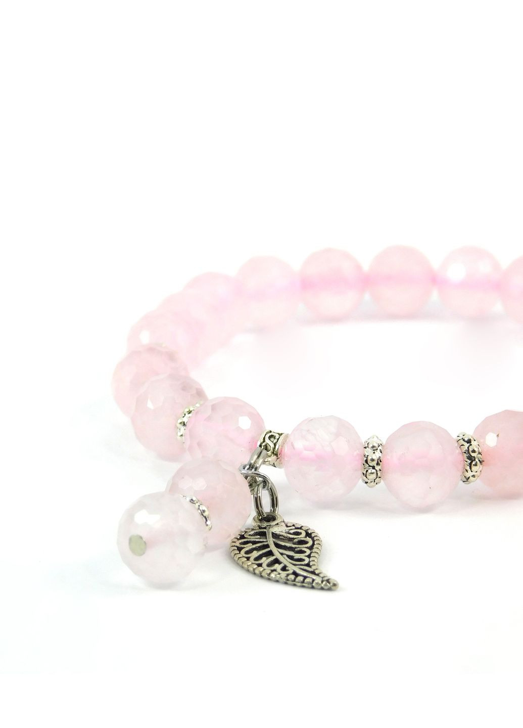 Эксклюзивный браслет Розовый кварц 15 Fursa fashion (322316413)