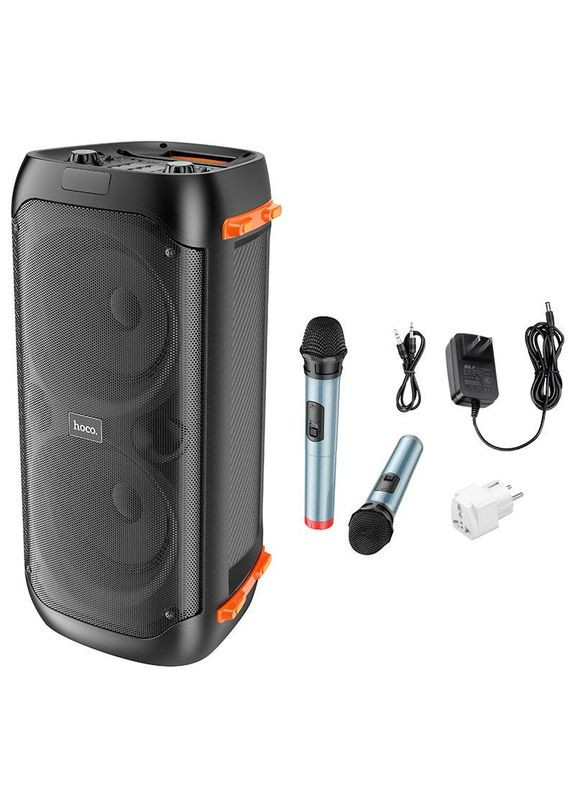 Акустикакараоке bs53 Manhattan wireless dual mic outdoor BT speaker Hoco (280877388)