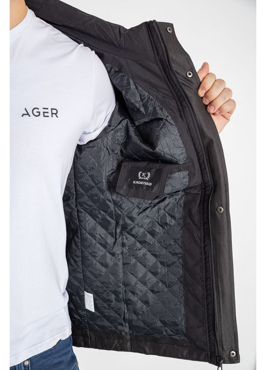 Черная демисезонная куртка мужская демисезонная,, 214r22013 Ager