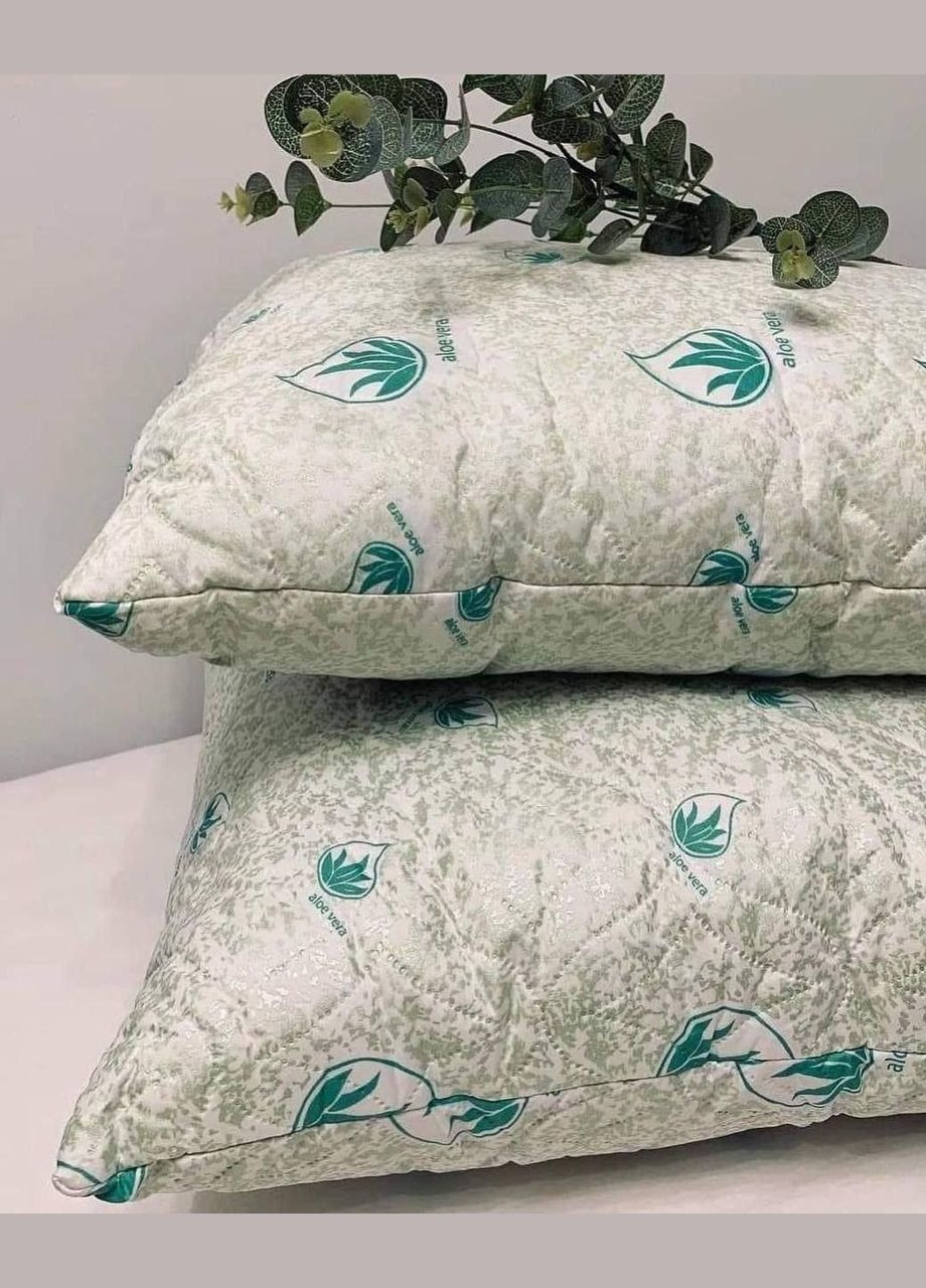 Подушка волокно алоэ вера гипоаллергенная с пропиткой 70х70 см (П-M-AloeVera-5) No Brand (306633128)