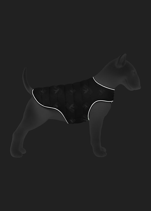 Куртка-накидка для собак Clothes, малюнок "Прапор",, А 41 см, B 58-70 см, С 42-52 см WAUDOG (279573170)