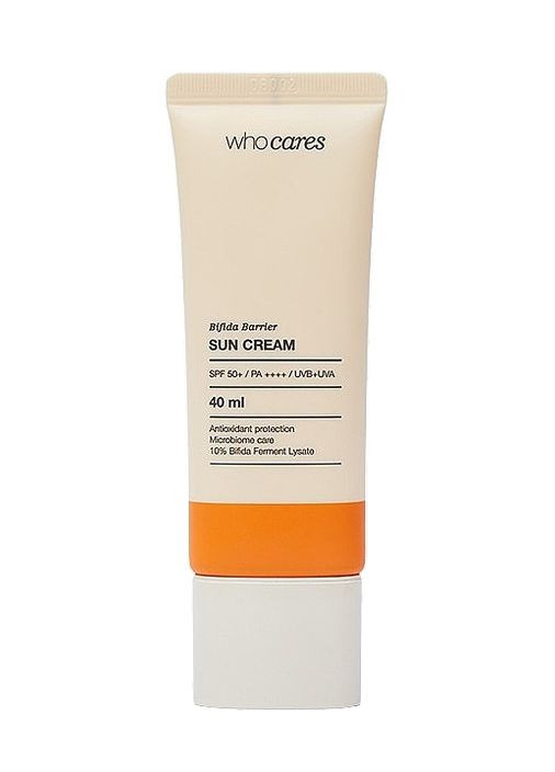 Сонцезахисний крем з антиоксидантним захистом Bifida Barrier Sun Cream SPF 50+ 40ml (1404298-25895798) WhoCares (368905885)