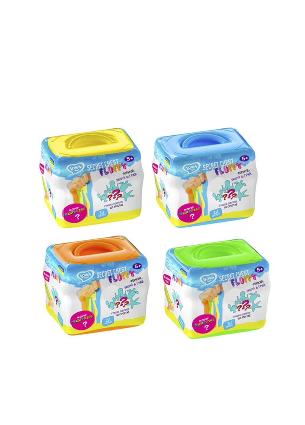 Secret Chest Fluffy ТМ Lovin Игрушка-антистресс цвет разноцветный ЦБ-00239790 LOVIN'DO (336146098)