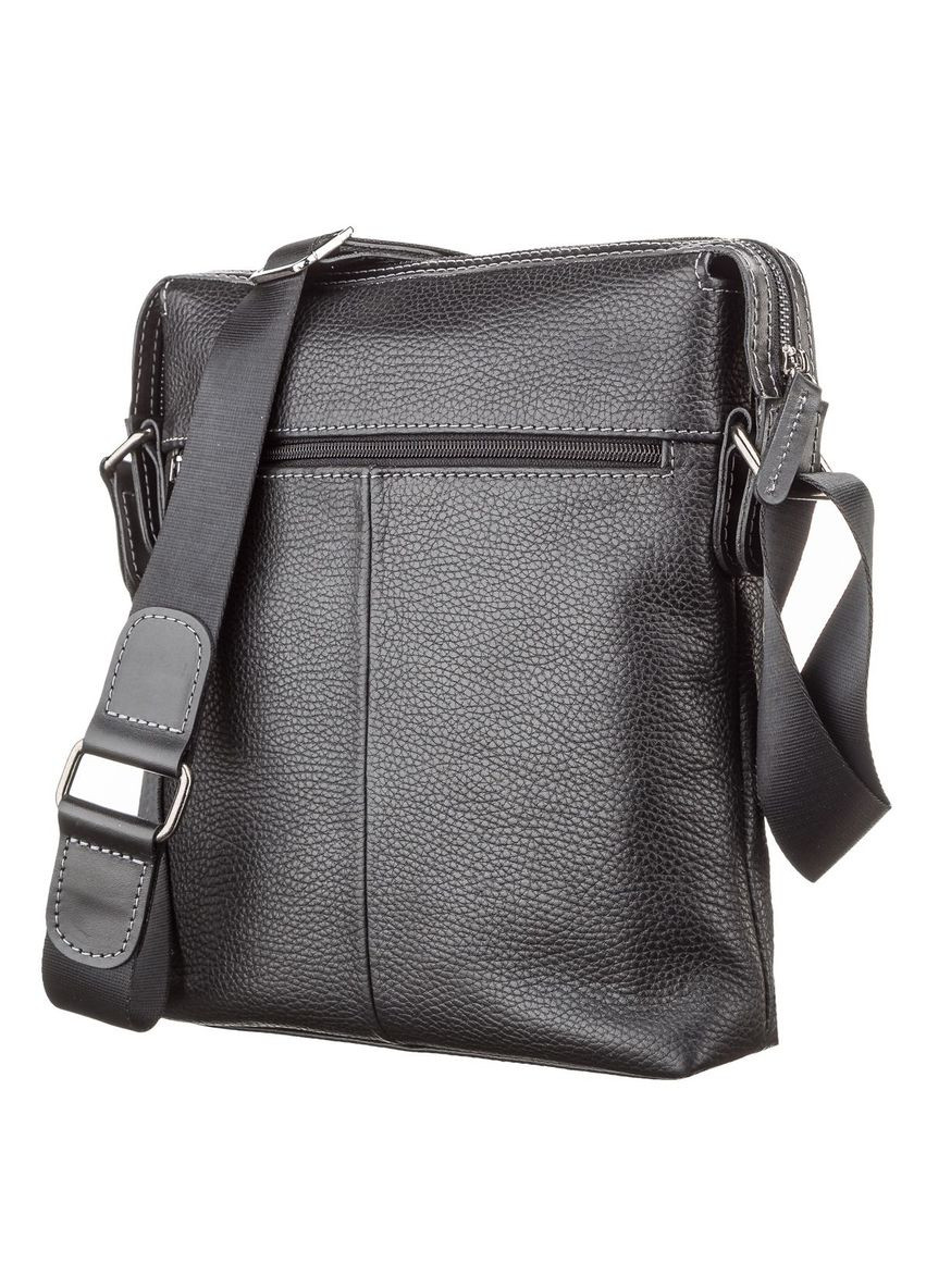 Сумка мужская через плечо кожаная 11122 Черный Shvigel (302008547)