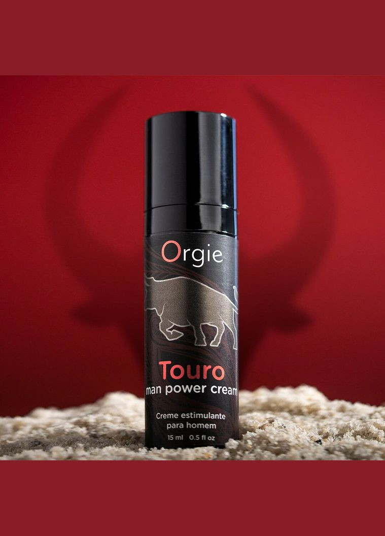 Крем для ерекції Touro Power Cream (15 мл) Orgie (317268289)