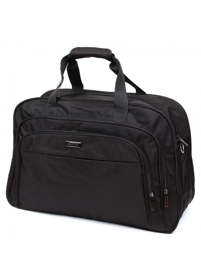 Дорожная сумка одно отделение 55 x 36 x 23 см 2314 черная Cantlor (373036051)