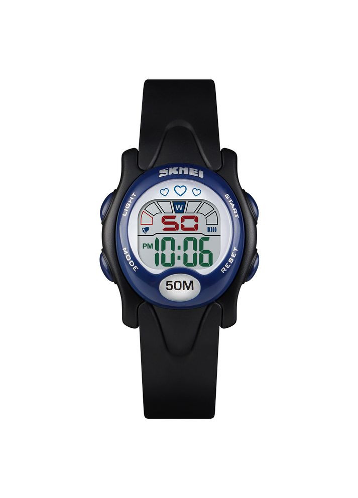 Годинники електронні водонепроникні для хлопчиків чорні з будильником та хронографом ProDobro (367267186)