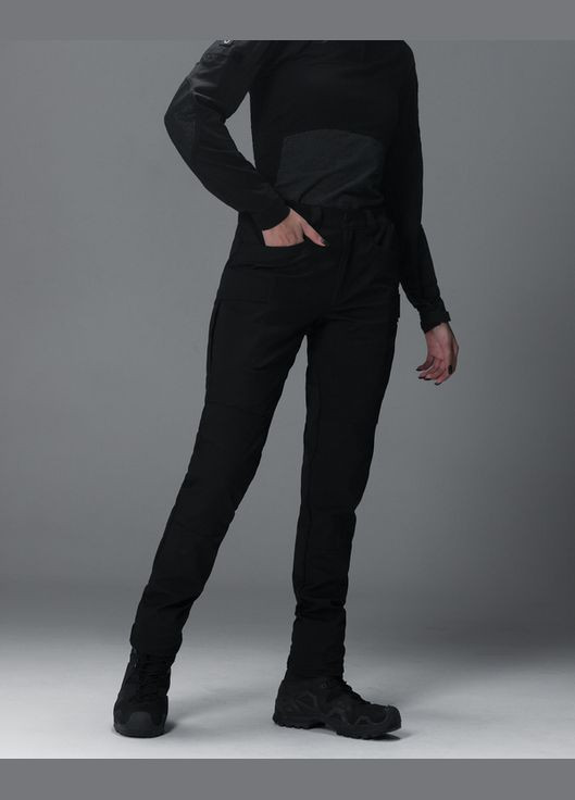 Женский брюки карго тактические Капеллан черный BEZET (291437972)