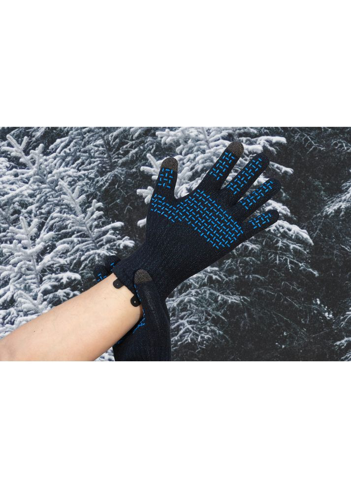 Рукавички водонепроникні ThermFit 3.0 Gloves, темно-блакитні, розмір (A-017648) DexShell (322501646)