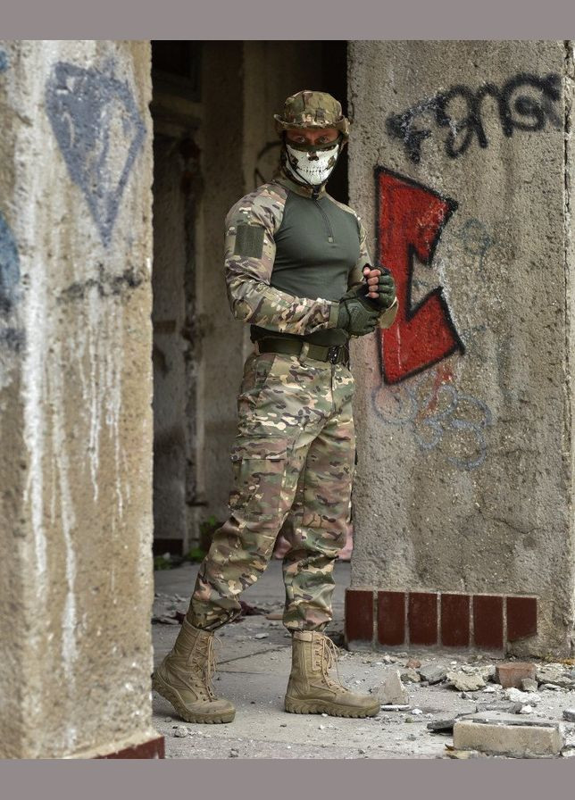 Тактичний літній костюм штани та убакс мультикам Freedom