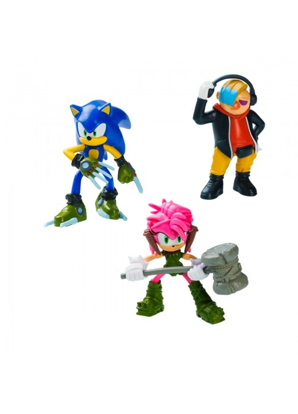 Набор игровых фигурок – Доктор Не, Соник, Эми Sonic Prime (333708052)