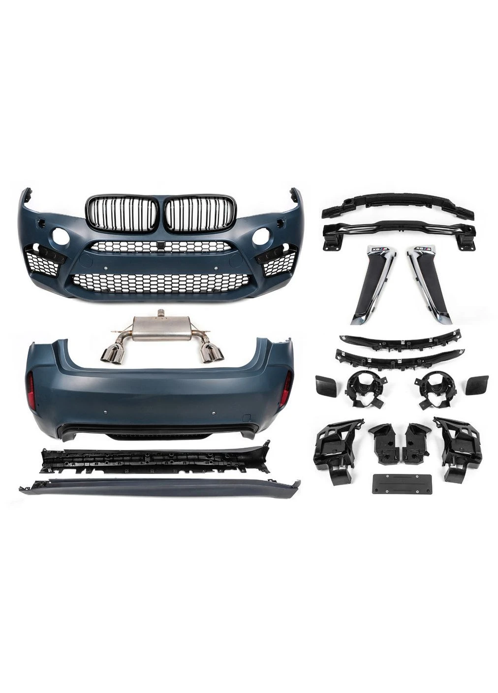 Комплект обвесов X6M F86 для BMW X6 F-16 2014-2019 гг No Brand (389465913)