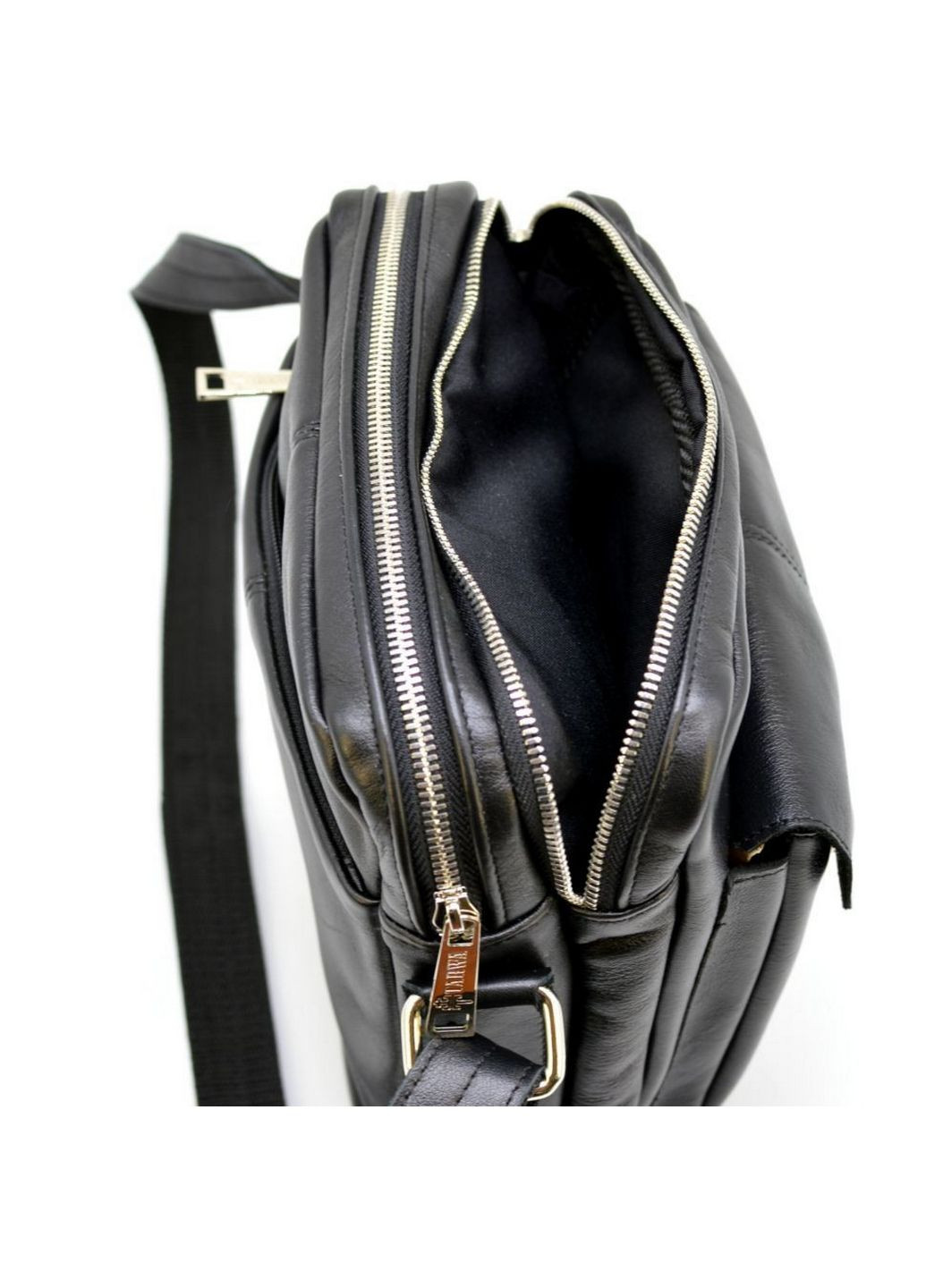 Чоловіча шкіряна сумка через плече 24х25.5х8 см TARWA (315873564)