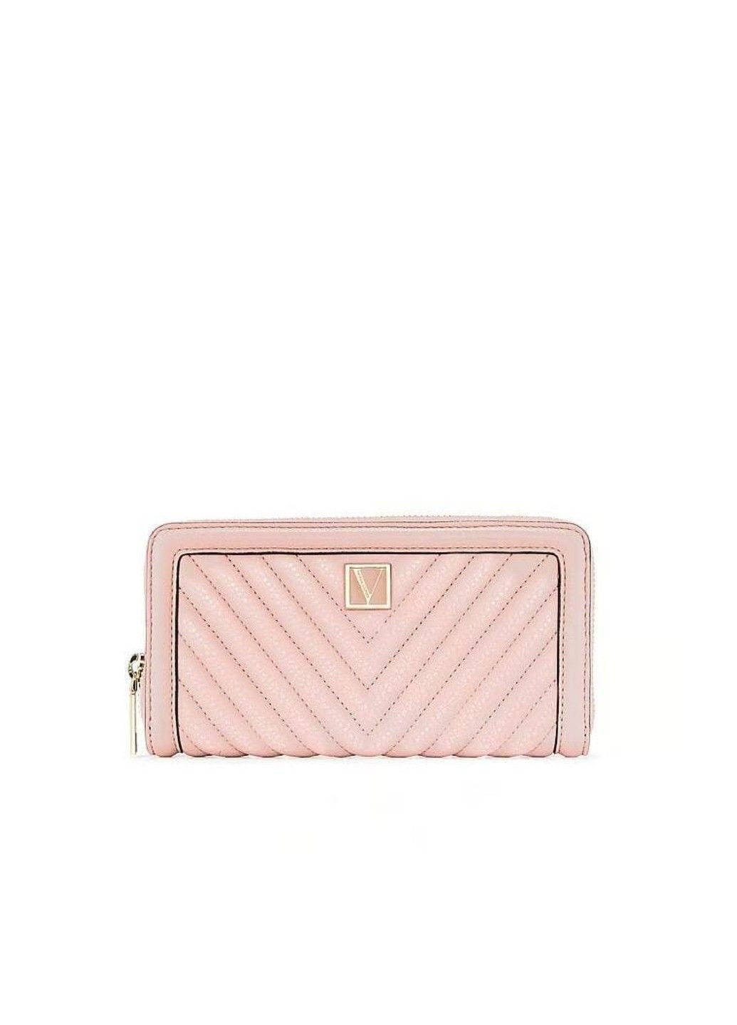 Гаманець пудровий Large Wallet with Zip Victoria's Secret (316645368)