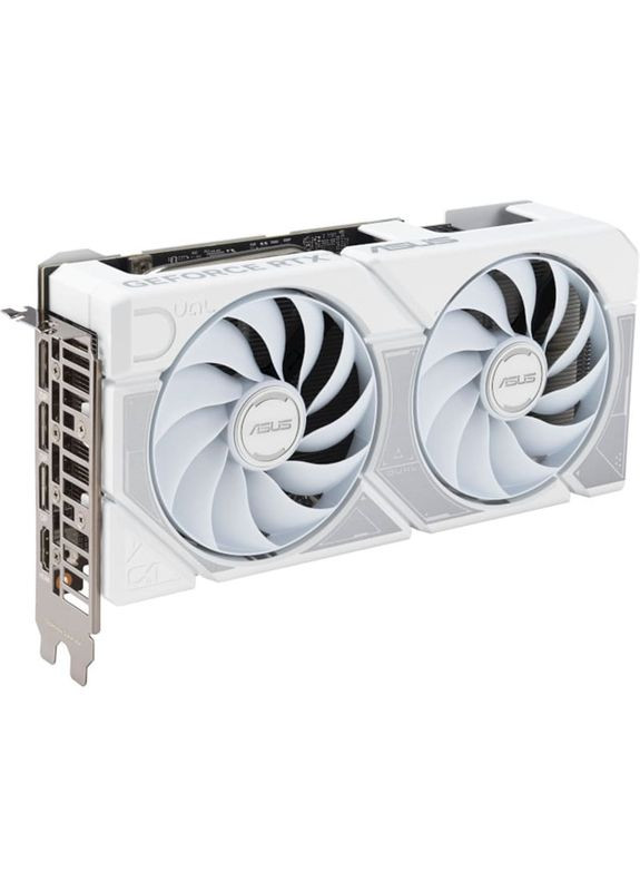 Видеокарта GeForce RTX 5060 TI 8GB 128bit 2602/28000MHz Dual White (DUAL-RTX5060TI-O8G-WHITE) Asus (366827665)
