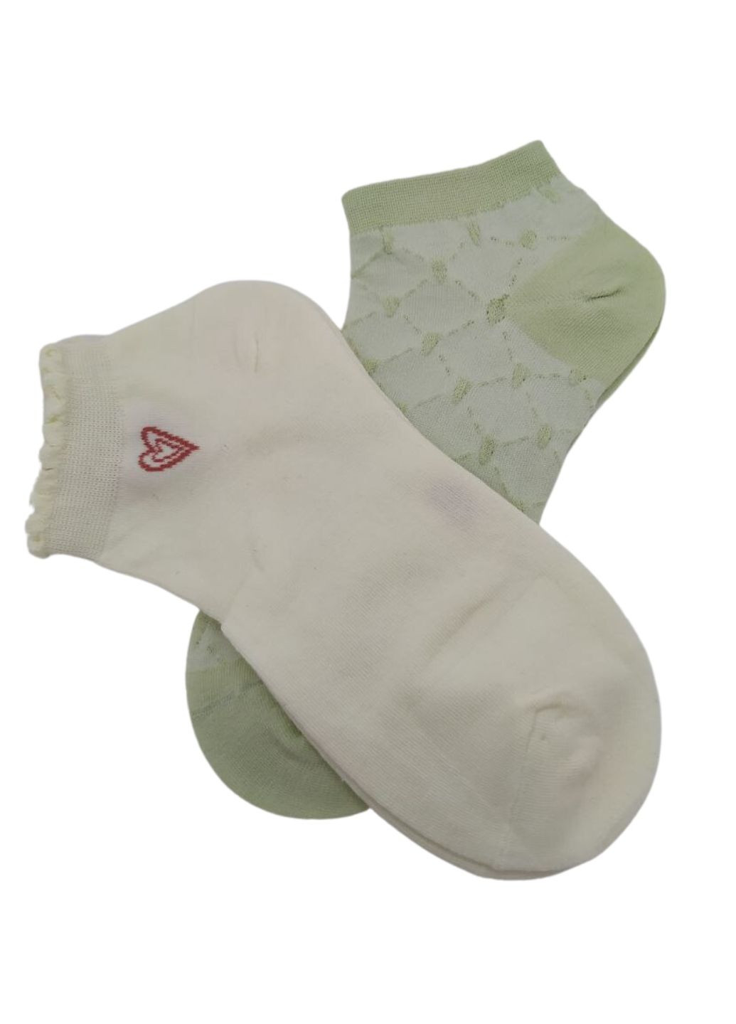 Комбинированные набор женских носков love and flowers (898-01) Macarena сердечки (364653407)