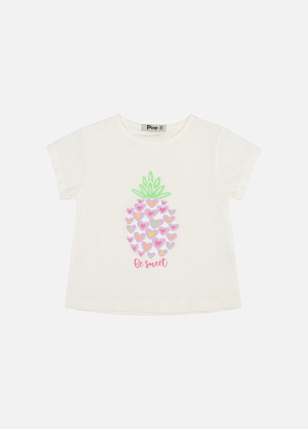 Бузковий літній костюм з шортами для дівчинки колір бузковий cb-00244207 Piop