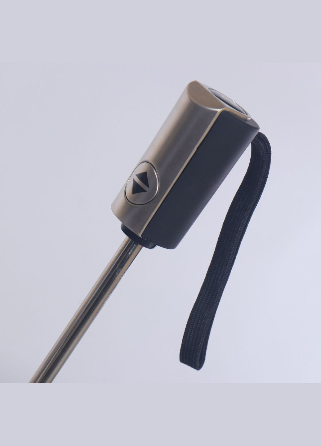 Чёрный автоматический зонт для женщин складной антиветер Trust средний система антиветер (328839262)