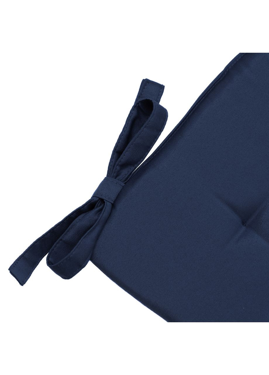 Подушка на стул и кресло см темно-синий No Brand (325258632)