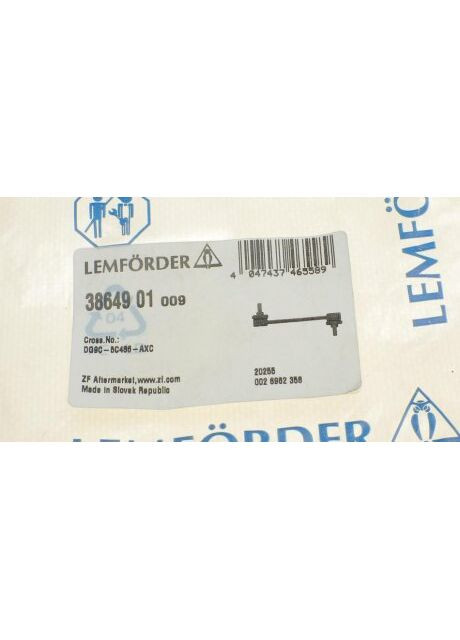 Стабилизатор (стойки) FORD: MONDEO V HATCHBACK, MONDEO V SALOON, MONDEO V TURNIER 38649 01 Lemforder (366183927)