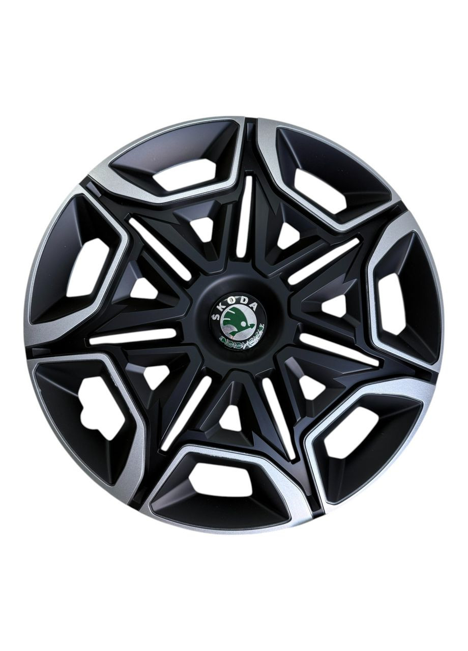 1 штука Колпак на колесо Varido R16 с логотипом Skoda колпаки на диски Варидо Р16 с логотипом No Brand (364463757)