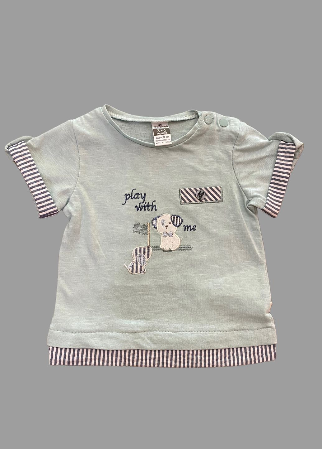 Комбинированный летний костюм летний футболка шорты для мальчика Caramell