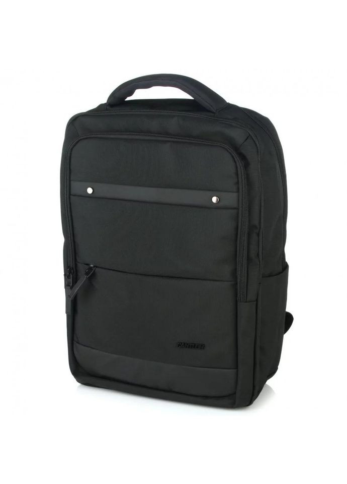 Рюкзак чоловічий 15.6" вологостійка тканина 2 відділення 30 х 44 х 13 см 86031 чорний Cantlor (315722153)