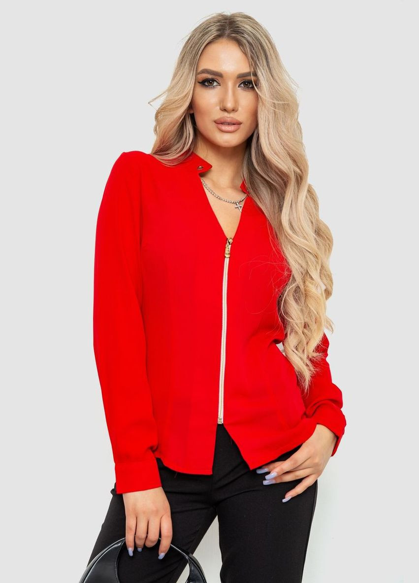 Червона блуза жіноча шифонова Ager 186R504