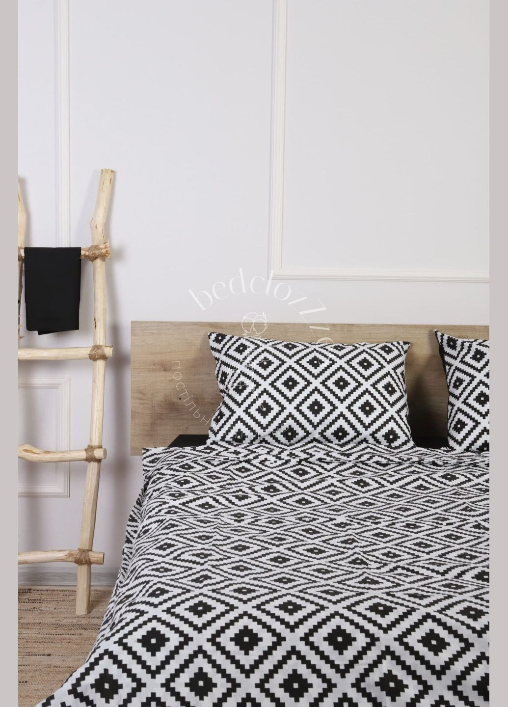 Евро комплект постельного белья 100% Хлопок 200х220 см Vital-Textile Ble-1036 (326585541)