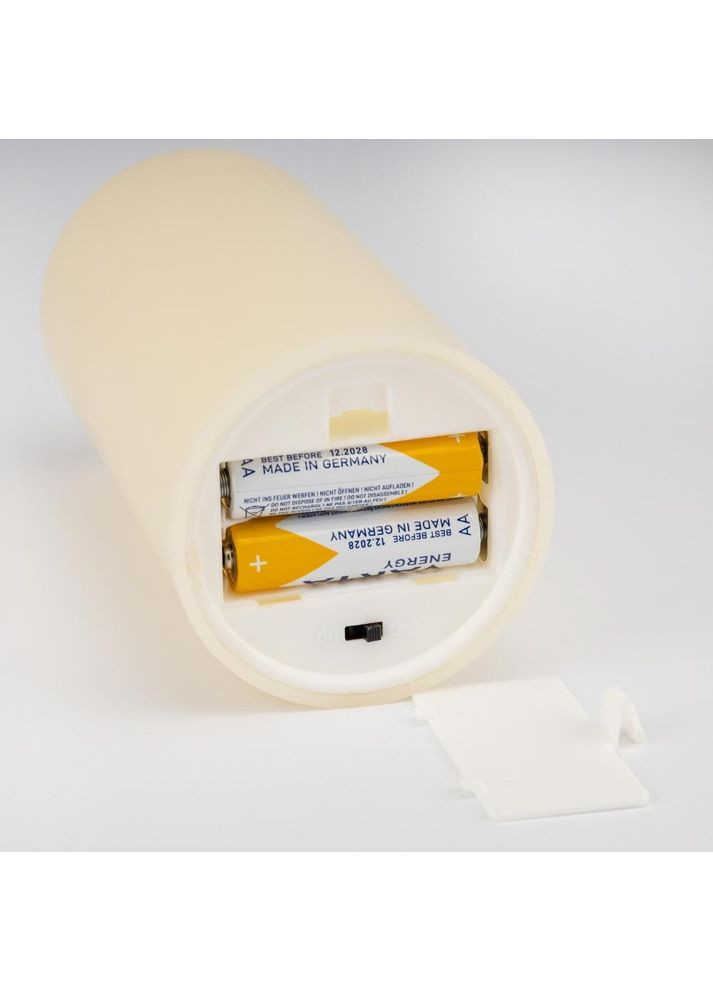 Набір свічок LED 15 см 3 шт. Айворі ELISEY (366214964)