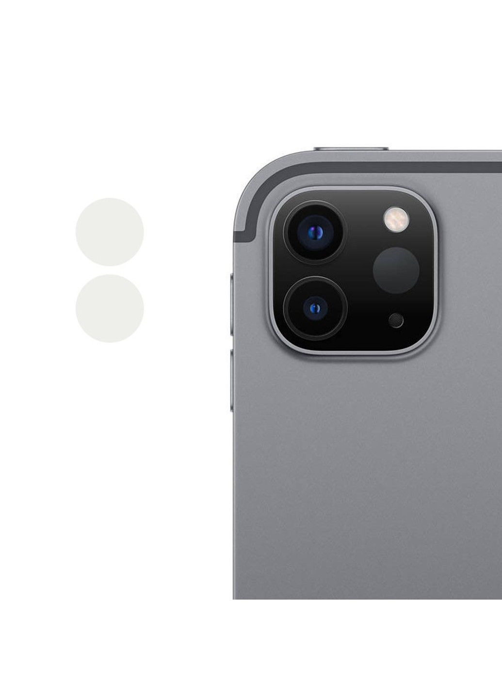 Гнучке захисне скло 0.18mm на камеру (тех.пак) для Apple iPad Pro 11" / Pro 12.9" (2020-2022) Epik (294723255)