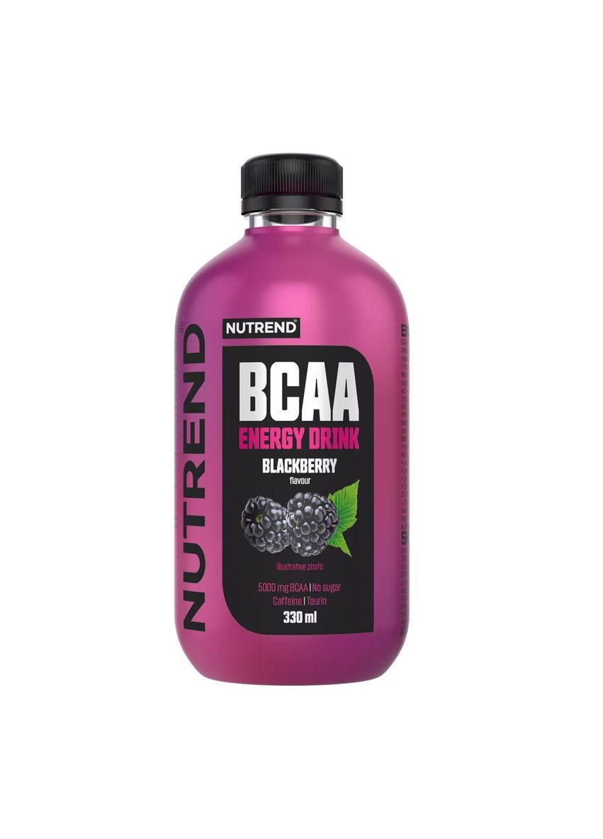 Аминокислота BCAA BCAA Energy Drink, 330 мл Ежевика Nutrend (324420949)