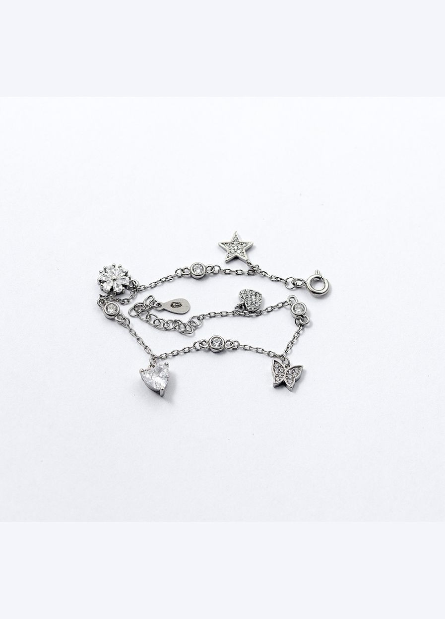 Женский браслет с подвесками 9393 SE. Maxi Silver (341539722)