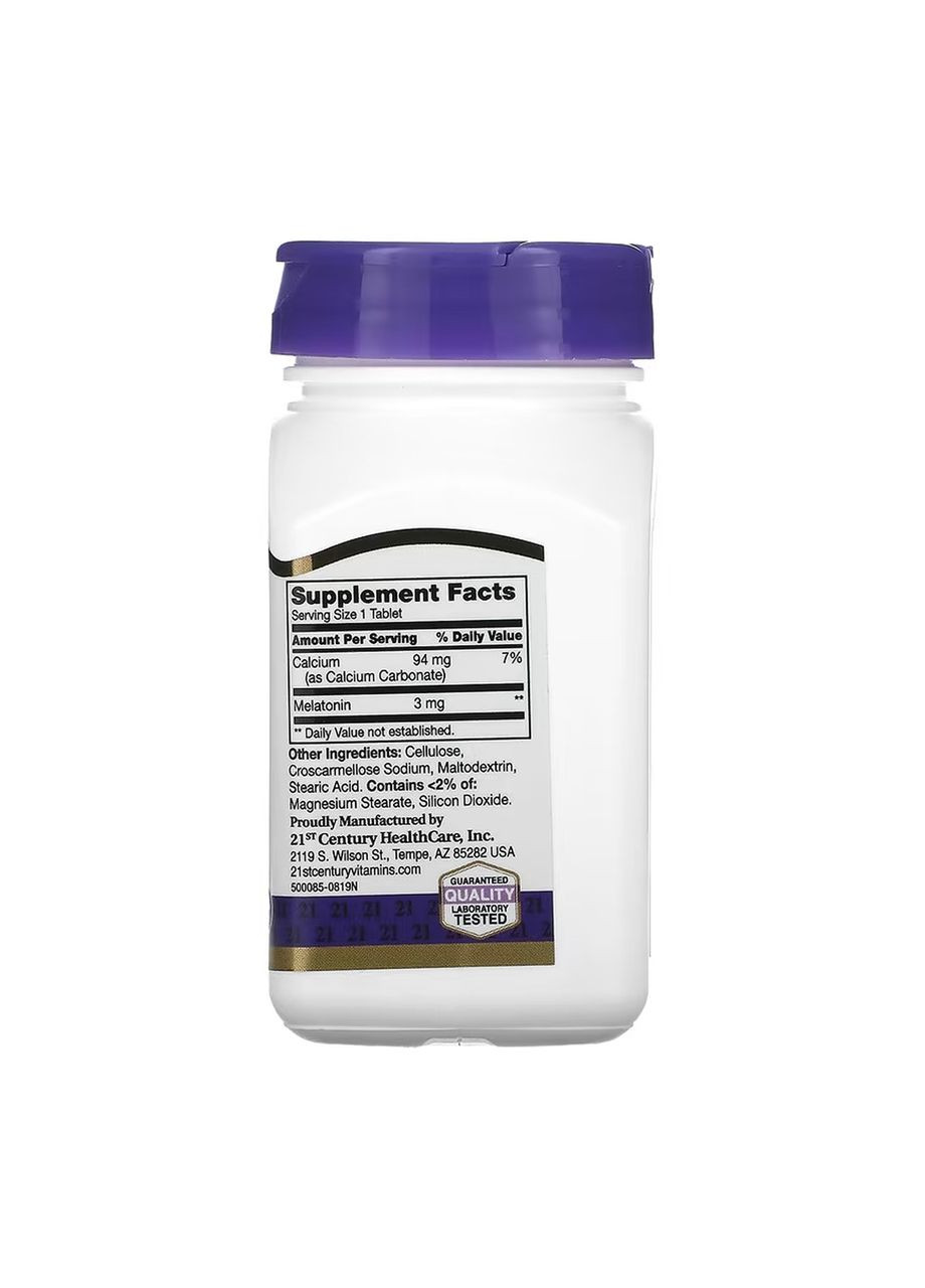 Melatonin 3 mg - 90 tabs 21st Century (371777061)