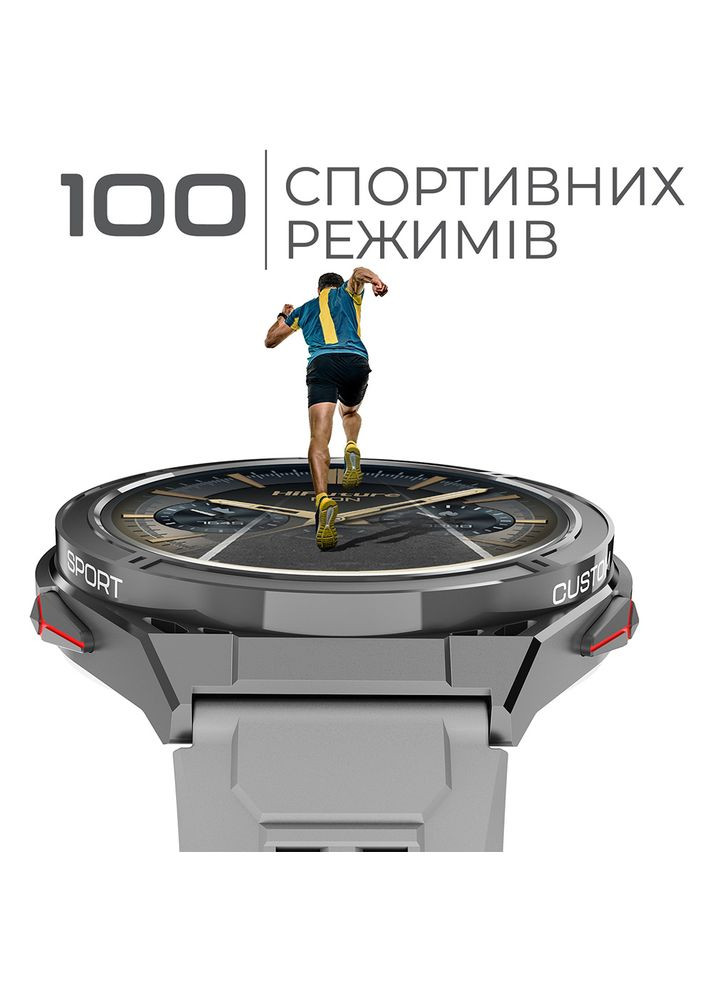 Смарт-годинник Active Black (active.black-red) HiFuture (323119648)
