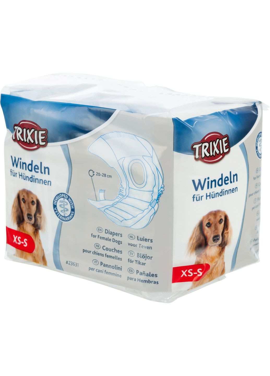Підгузки для собак (сук) XSS 20-28см, 12шт Trixie (292259496)