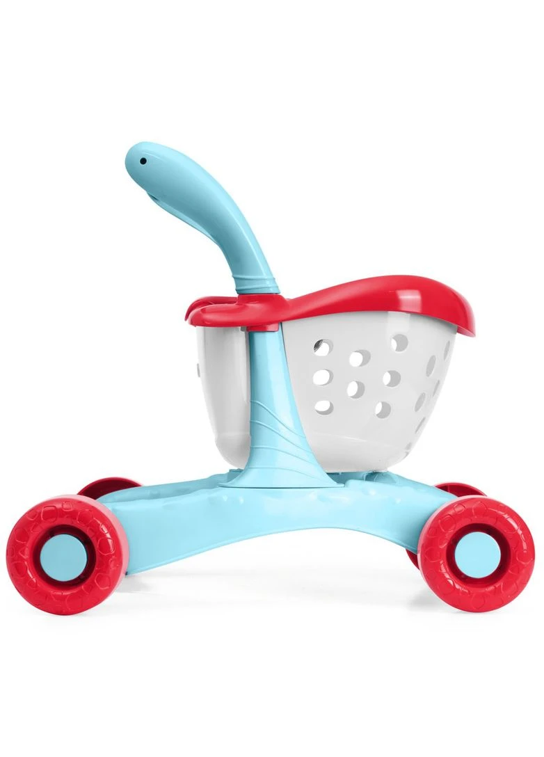 Іграшка-ходунки 2 в 1 "Візок для покупок" (12421.00) Chicco (389091632)