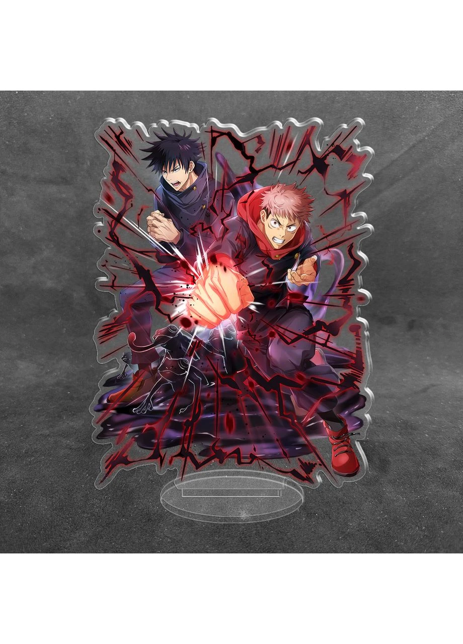 Акрилова колекційна фігурка Аниме: Магічна битва/Jujutsu Kaisen (Yuuji, Megumi) No Brand (331901084)