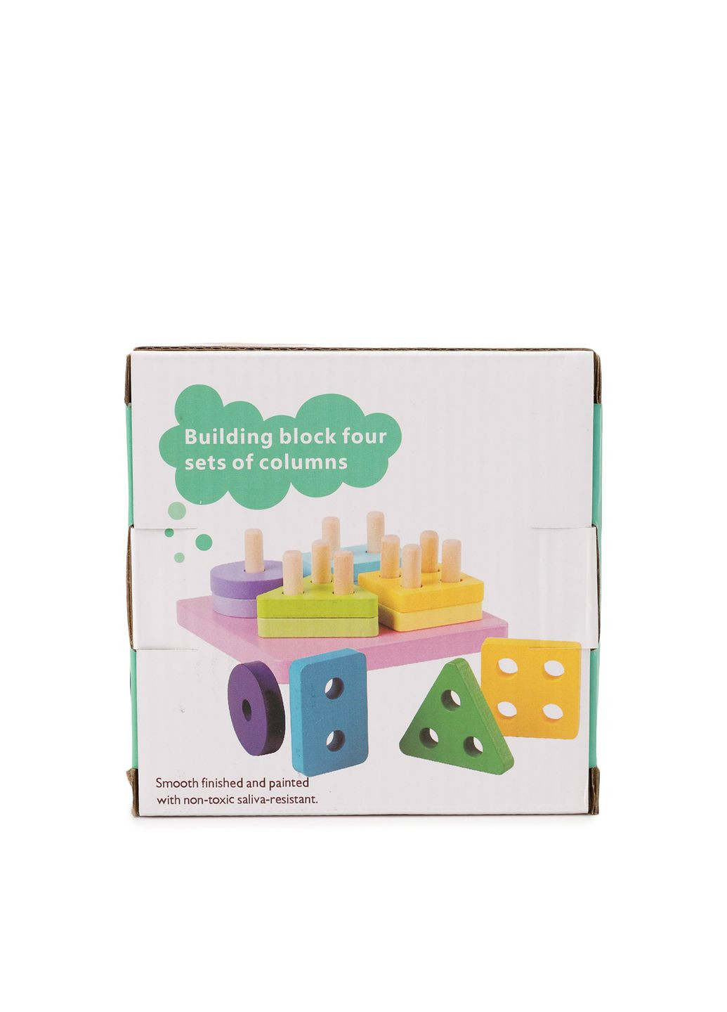 Дерев'яна іграшка для розвитку колір різнокольоровий ЦБ-00268536 No Brand (315780938)