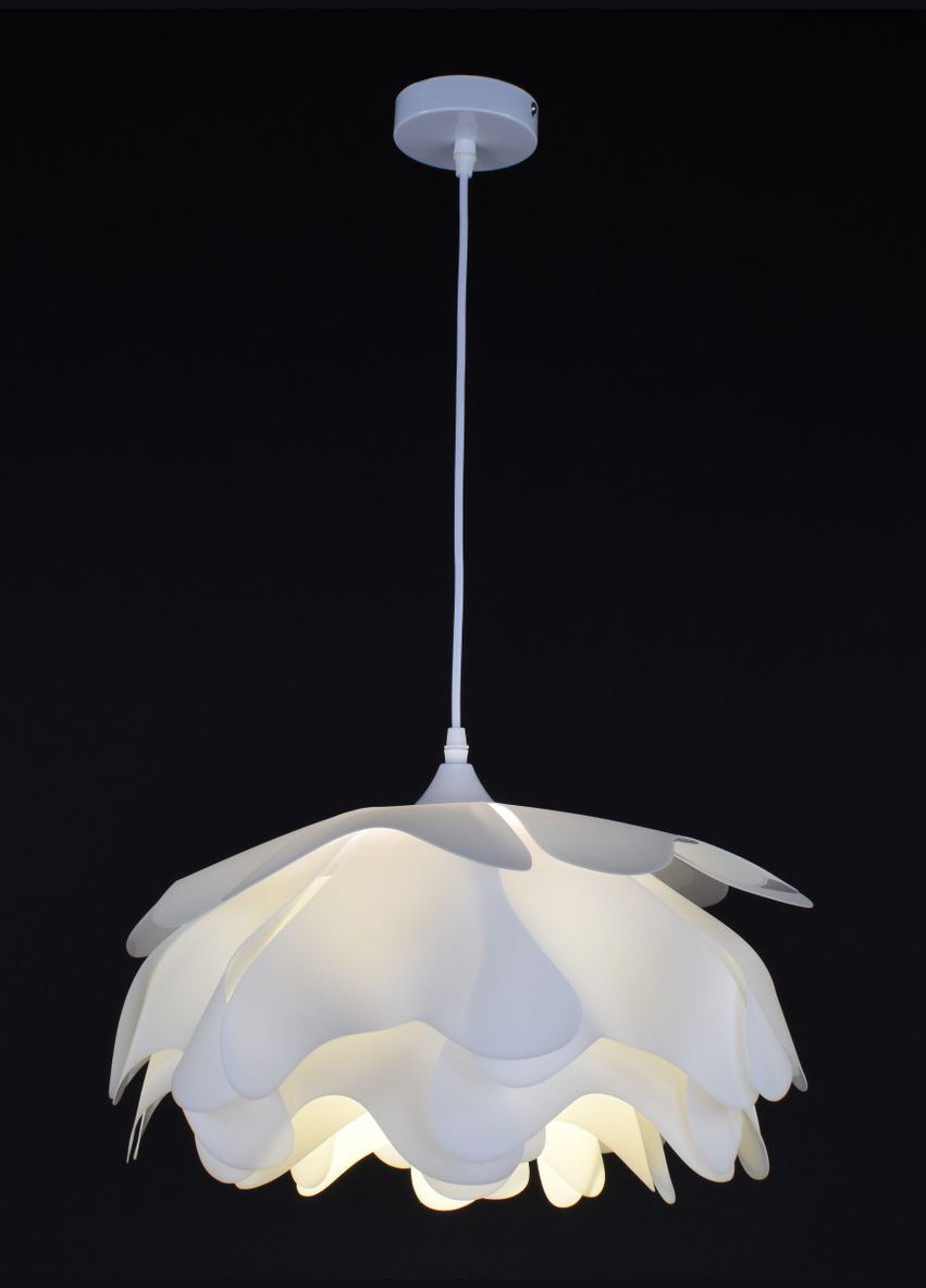 Люстра підвісна на 1 лампочку 27625 Білий 35-130х45х45 см. Sunnysky (365726112)