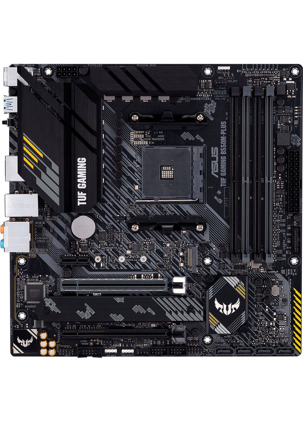 Материнcька плата TUF GAMING B550M-PLUS sAM4 B550 4xDDR4 M.2 HDMI DP mATX Asus (314748076)