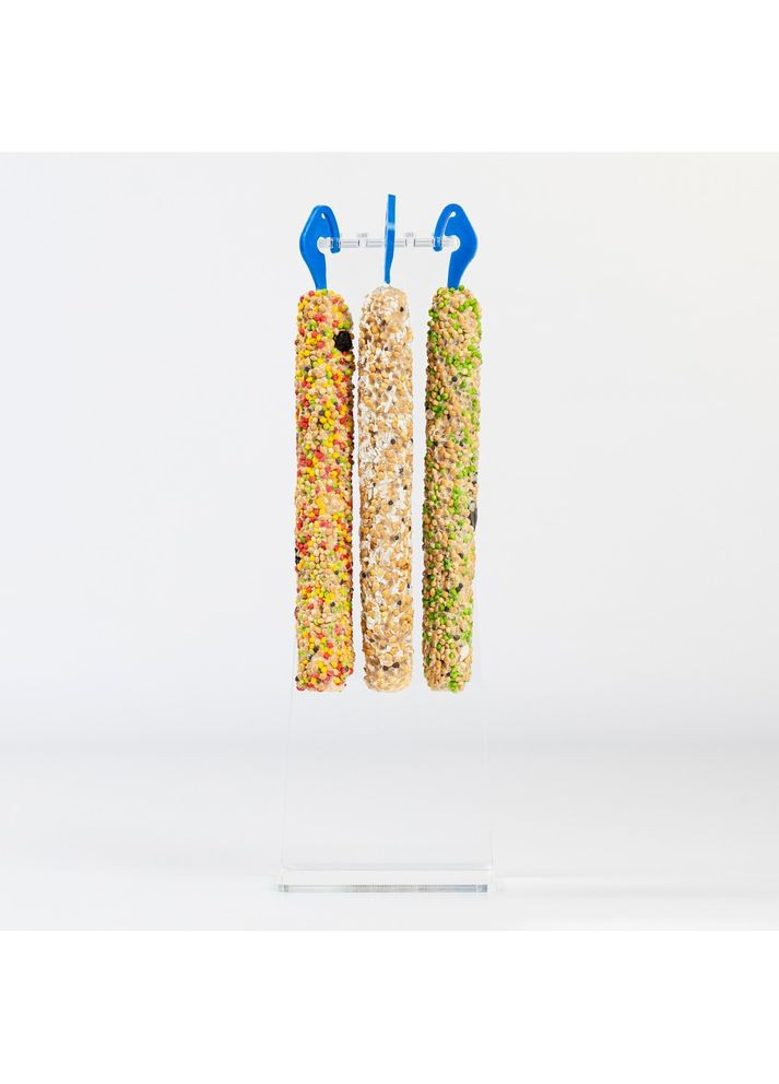 Ласощі Колосок Коктейль для хвилястих папуг з сафлором лісовою ягодою та кокосом 90 г Природа (355257266)