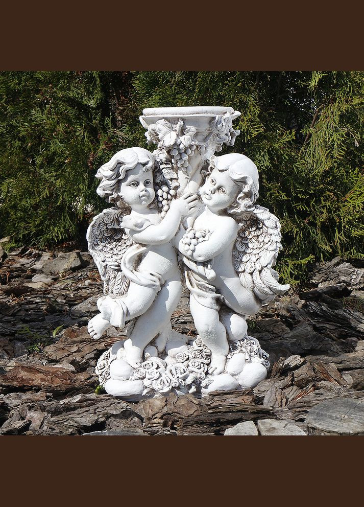 Пара ангелов подсвечник светящийся 31 см (СП5064 св) Гранд Презент (300371288)