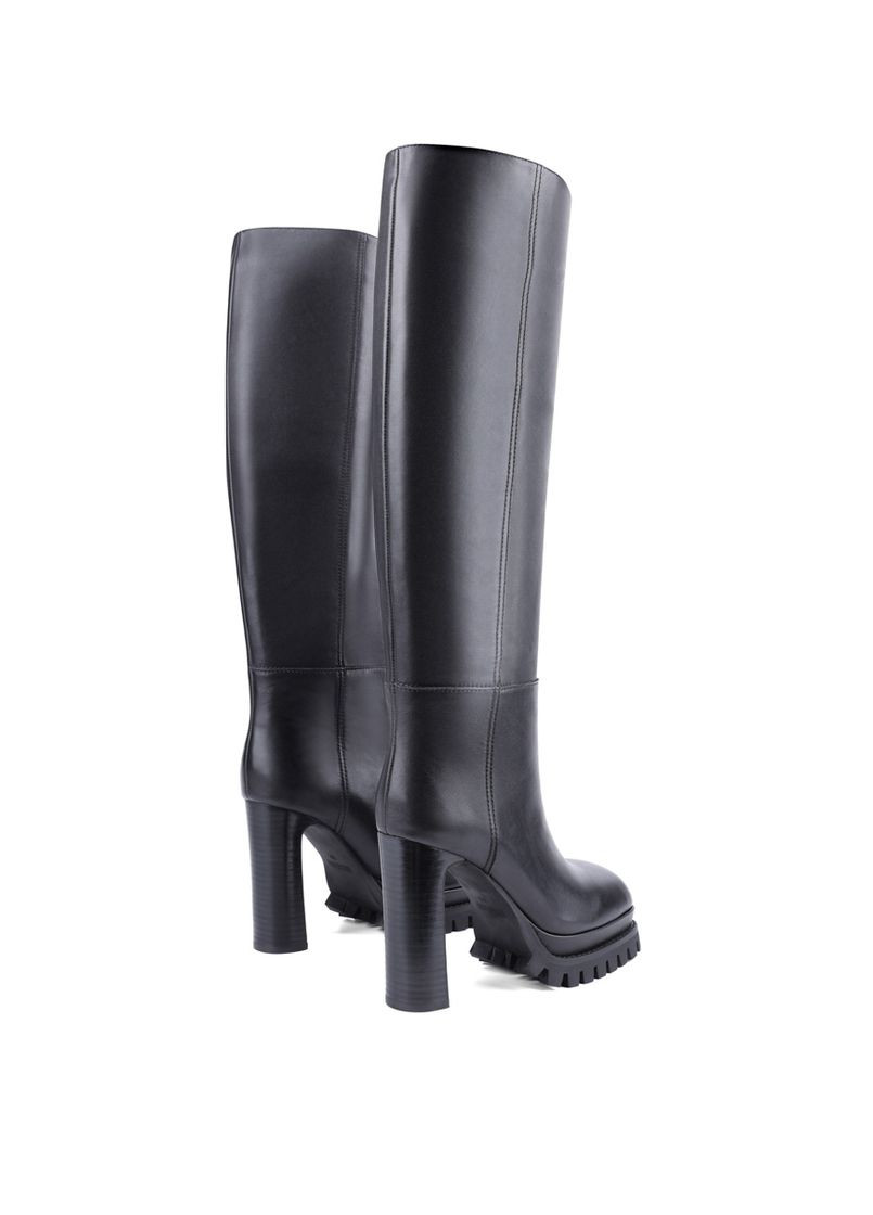Жіночі Чоботи YL27199T-202 Чорний Шкіра MIRATON (304529447)